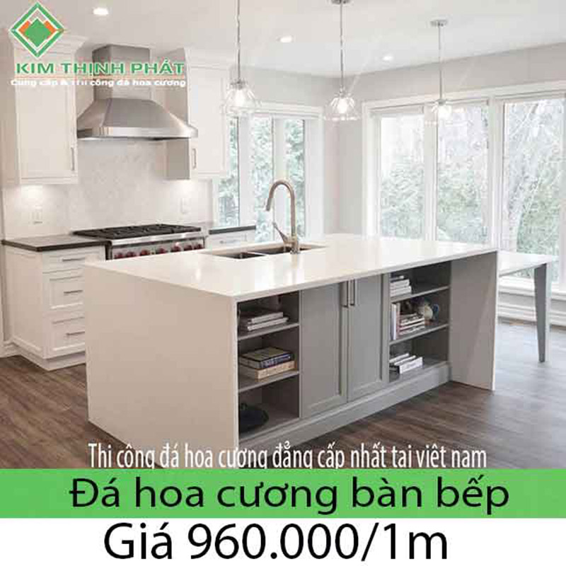 Giá đá hoa cương bếp granite là lựa chọn sáng suốt