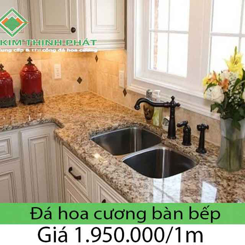 Giá đá hoa cương bếp granite về độ bền và tuổi thọ của sản phẩm rất cao