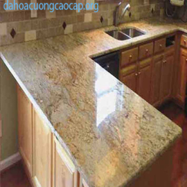 Bếp đá hoa cương 93 - giá 200 mẫu đá bàn bếp granite - marble