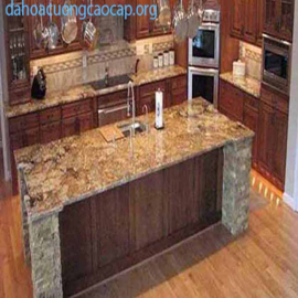 Bếp đá hoa cương 94 - giá 200 mẫu đá bàn bếp granite - marble